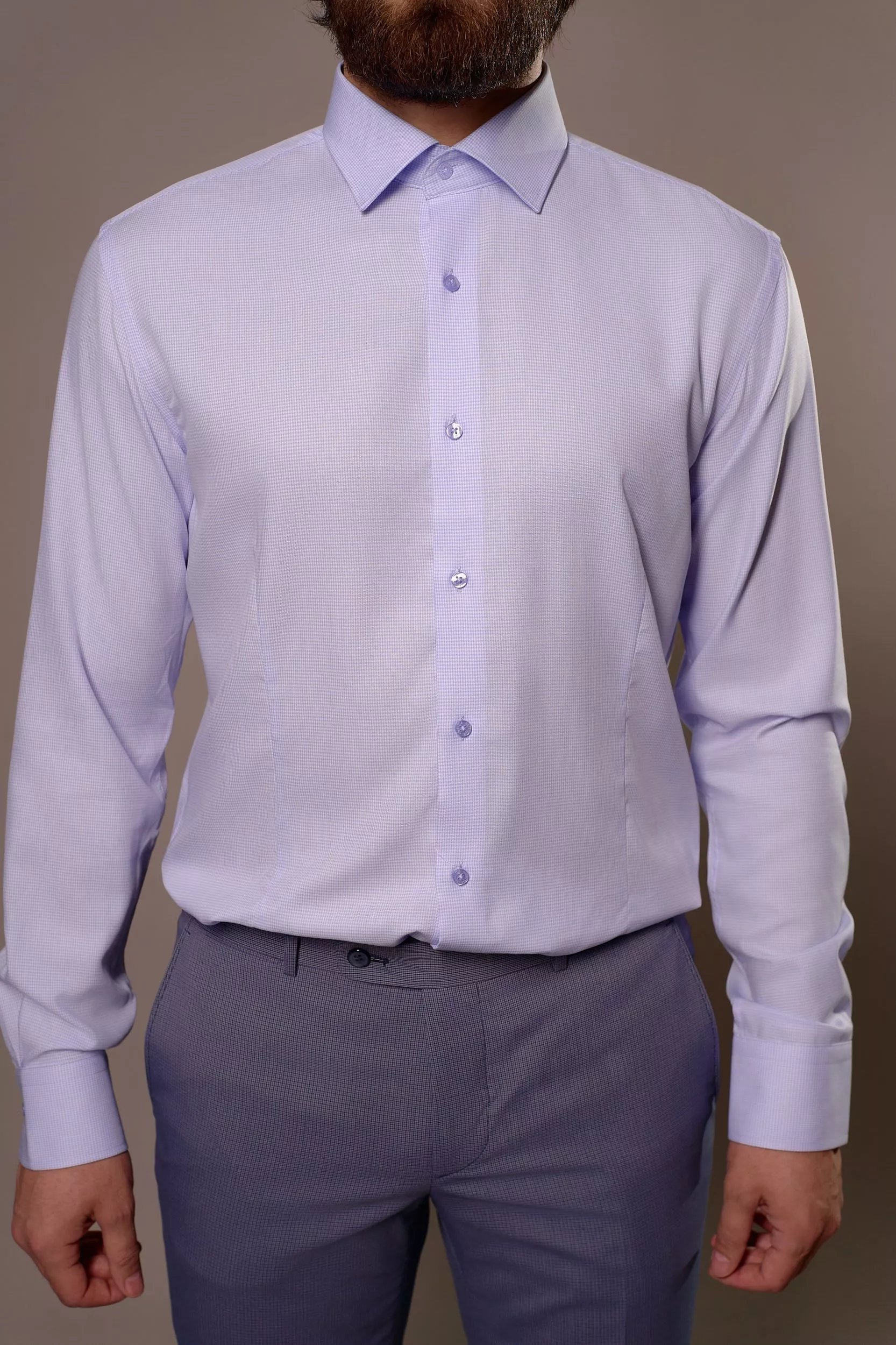 Сорочка мужская дл.рук. GROSTYLE TRENDY