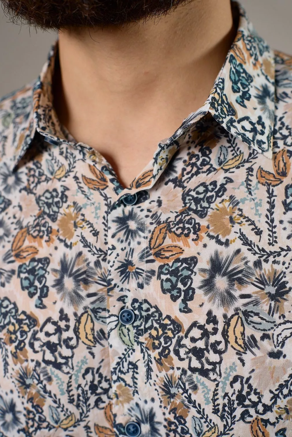 Рубашка мужская короткий рукав