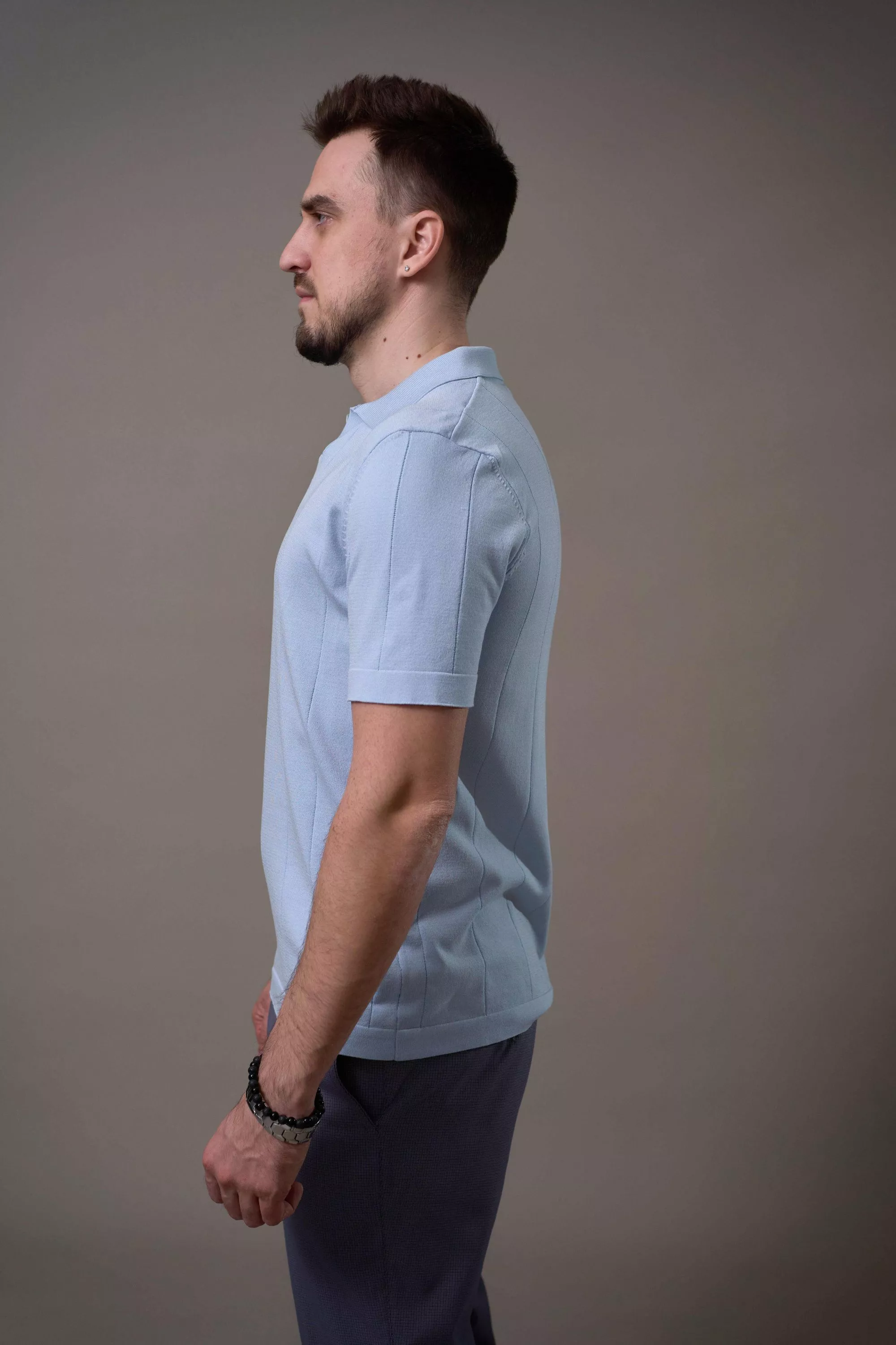 Джемпер мужской с коротким рукавом