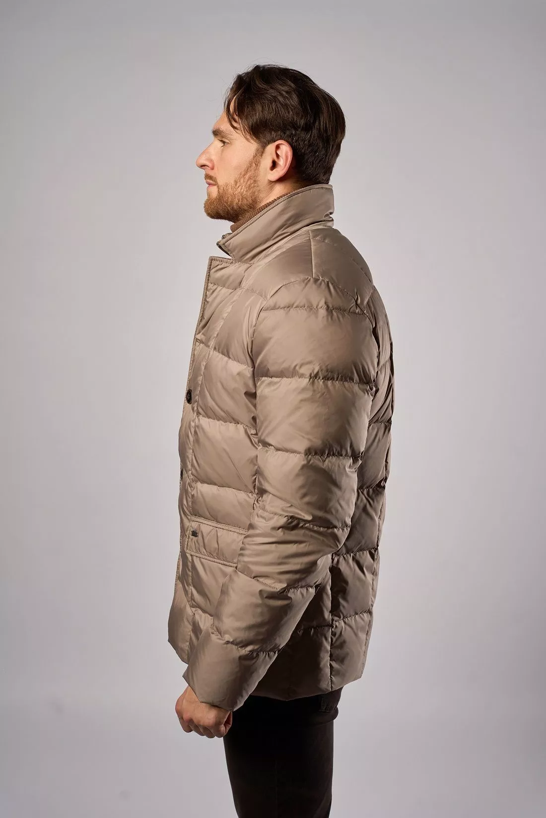 Куртка мужская на натуральном пуху