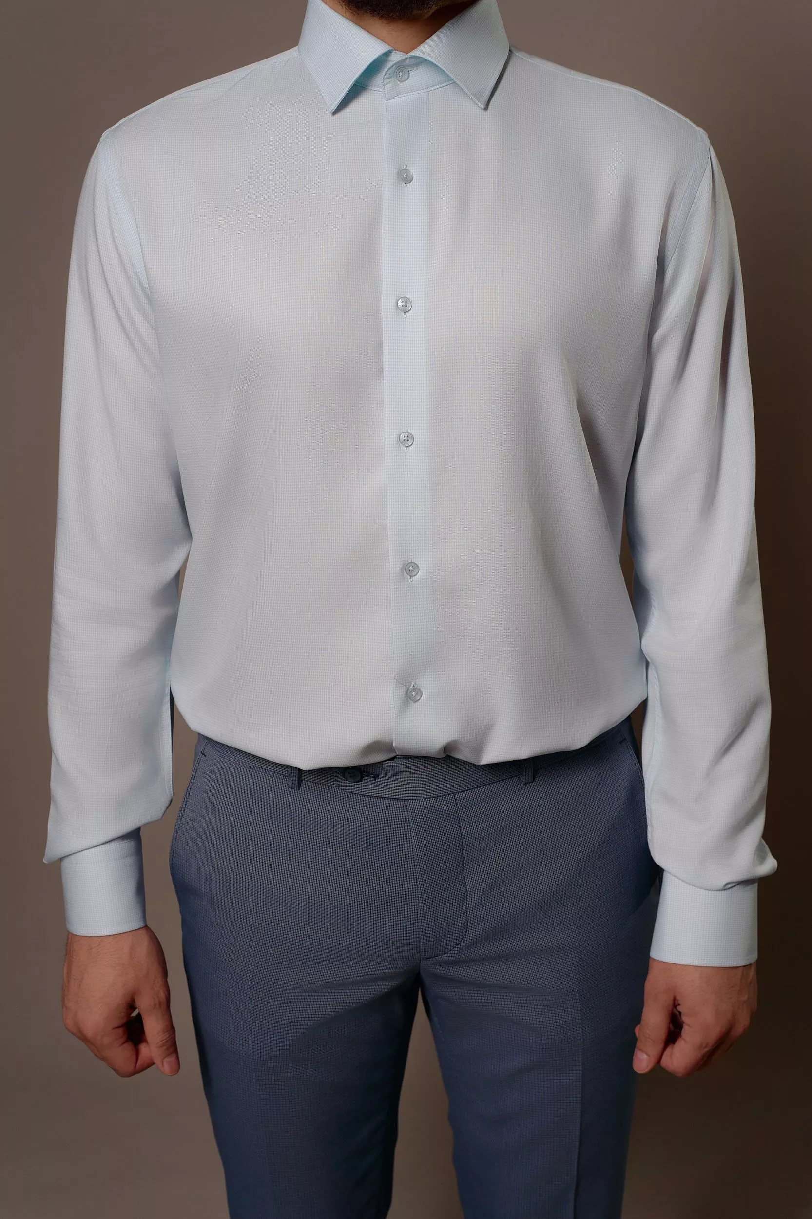 Сорочка мужская дл.рук. GROSTYLE TRENDY