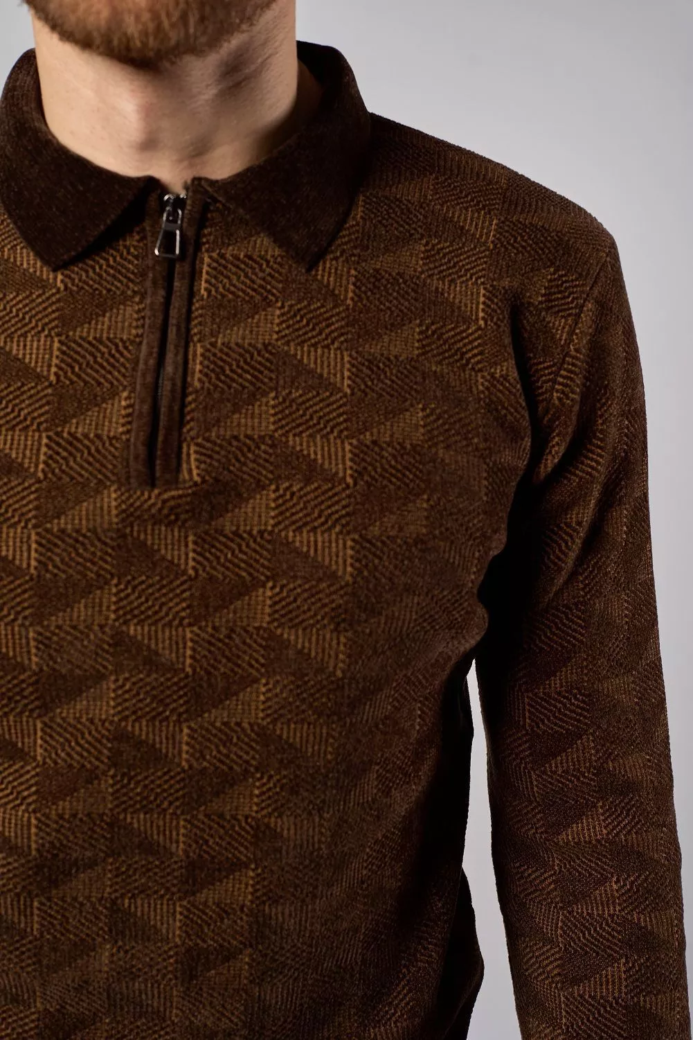 Джемпер-поло мужской