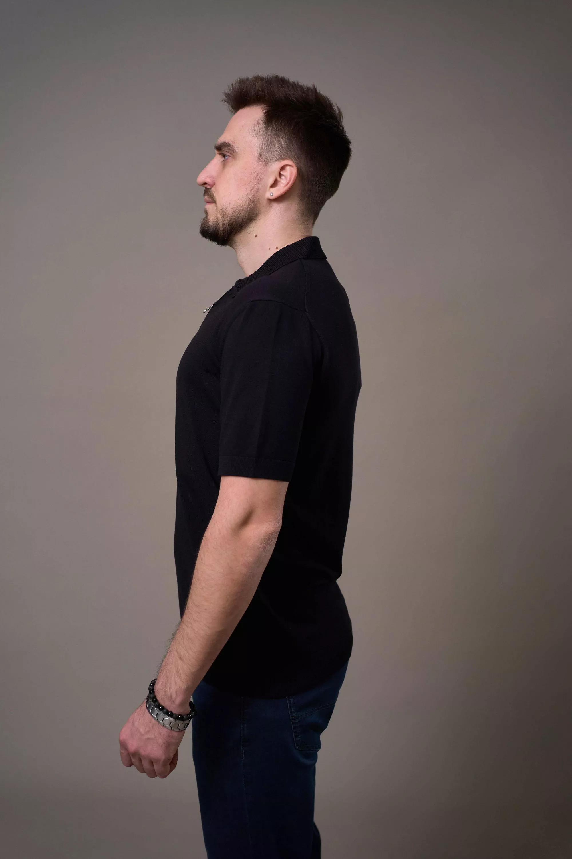 Джемпер мужской с коротким рукавом