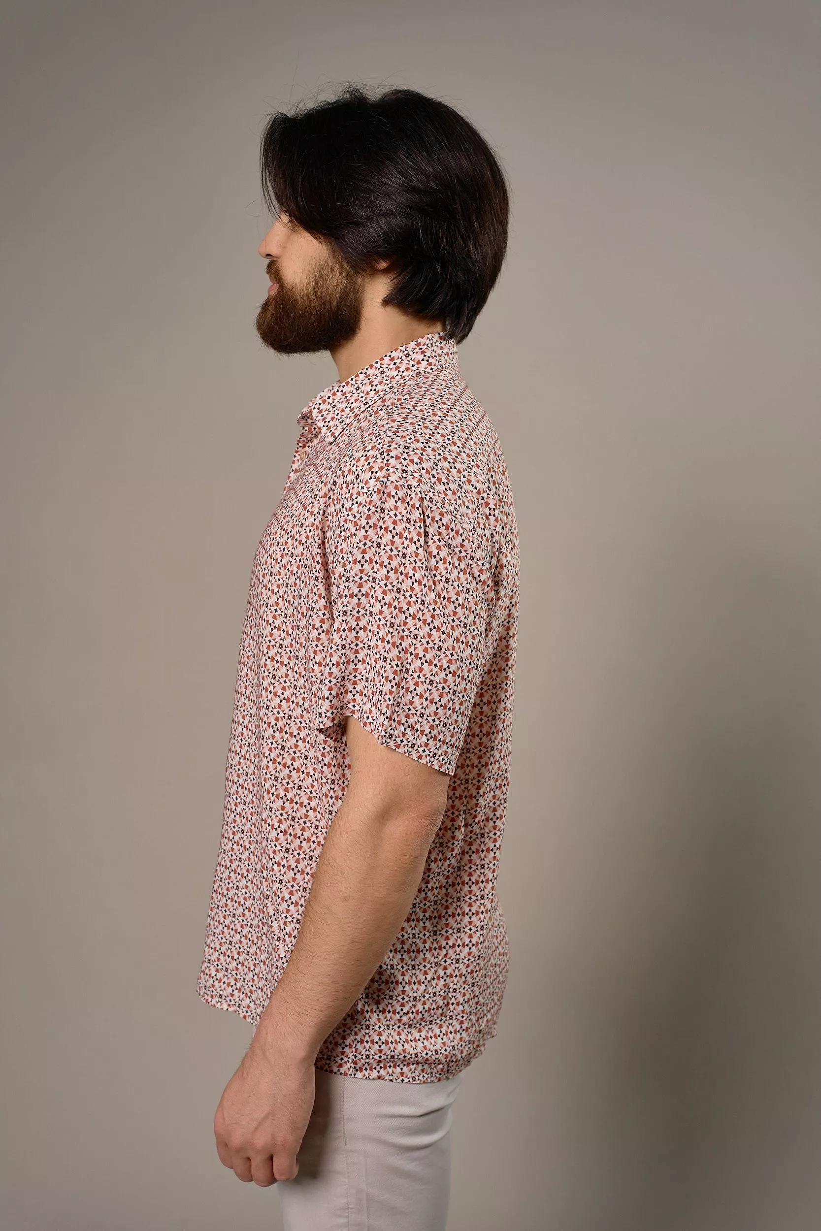 Рубашка мужская короткий рукав