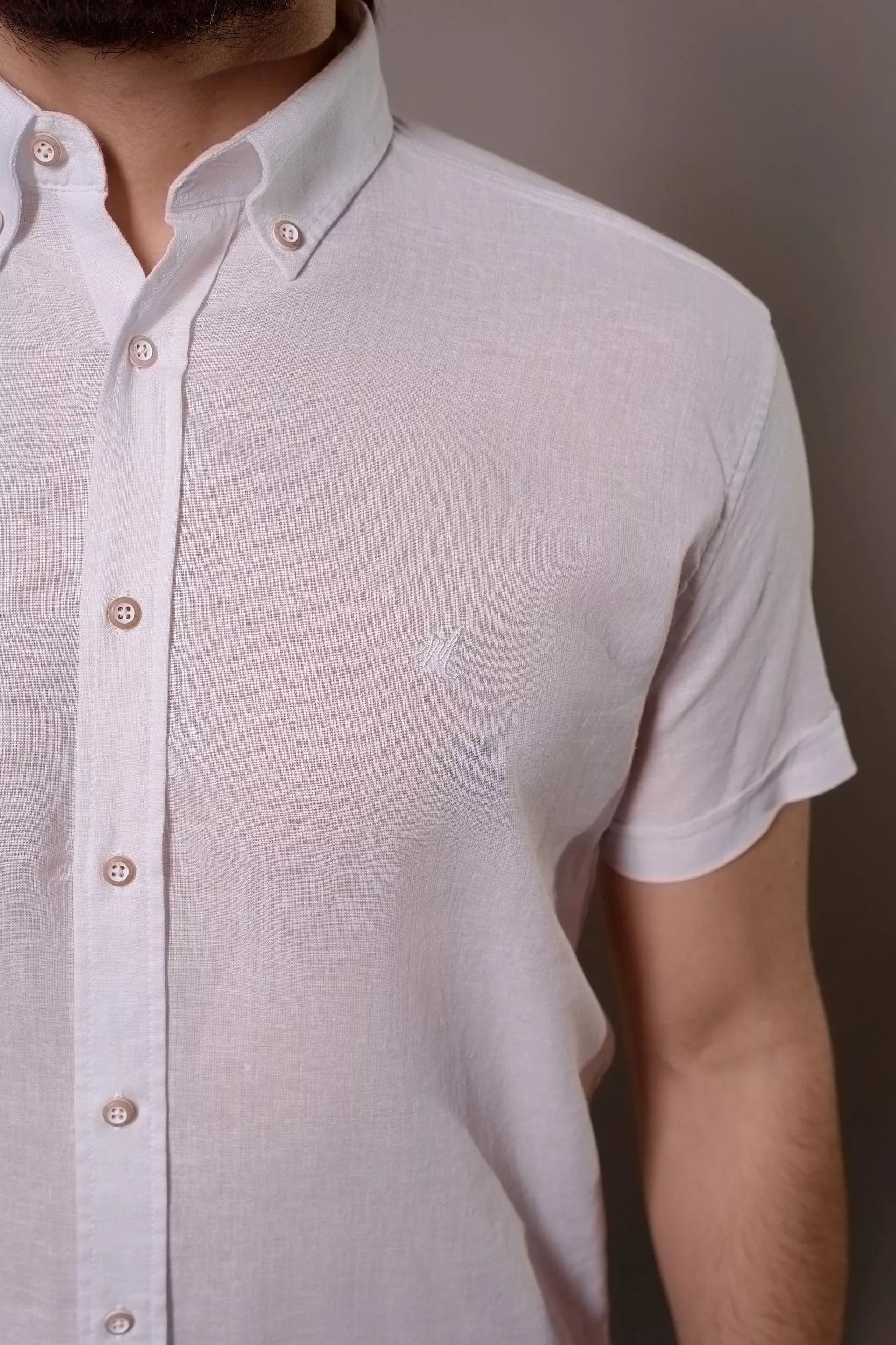 Рубашка мужская с коротким рукавом