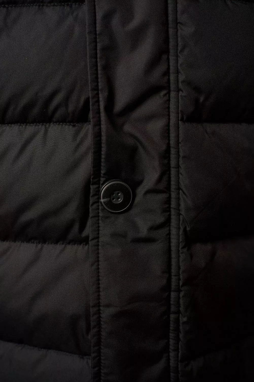 Куртка мужская на синтетическом пуху с отд. из меха кролика Рекс