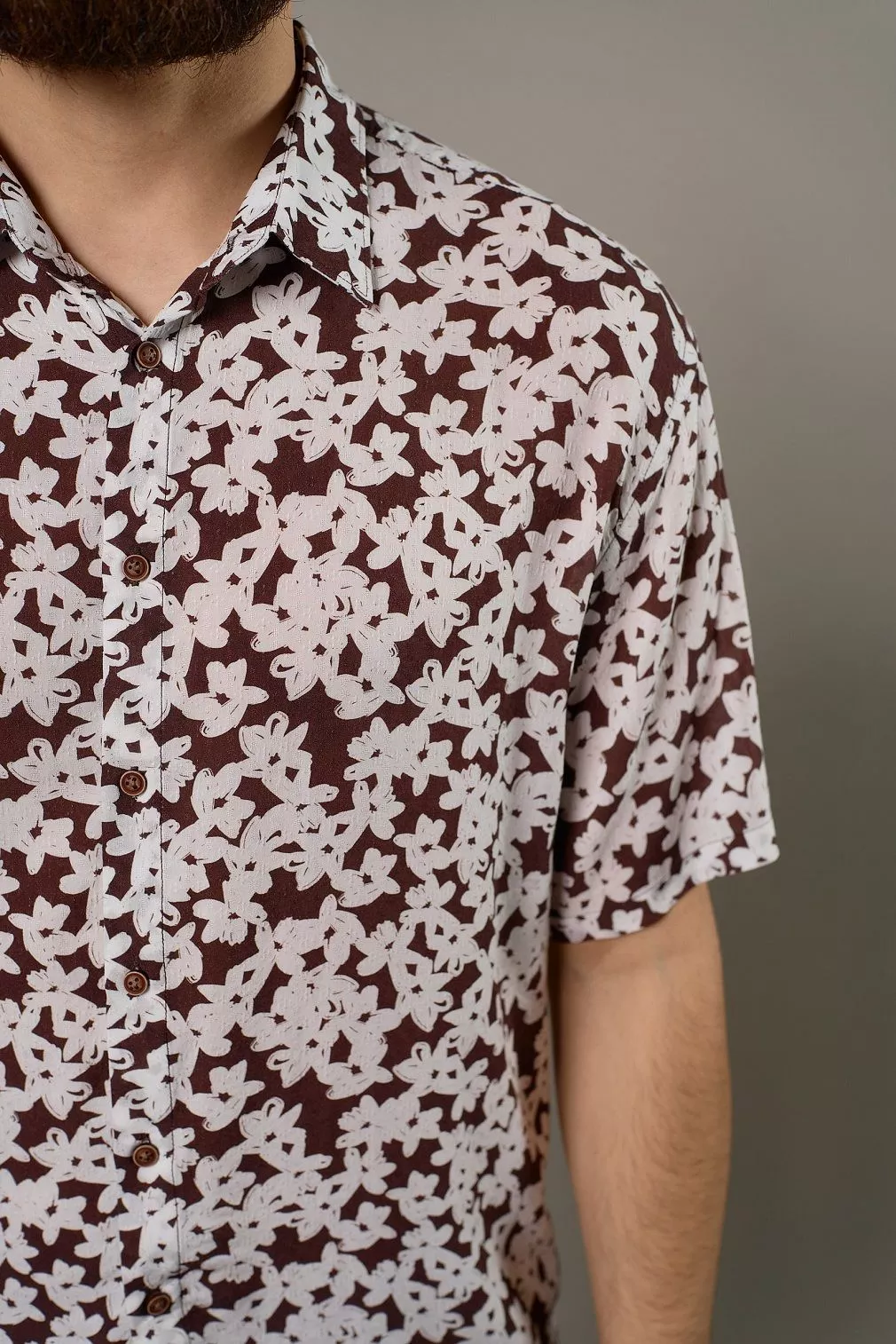 Рубашка мужская короткий рукав