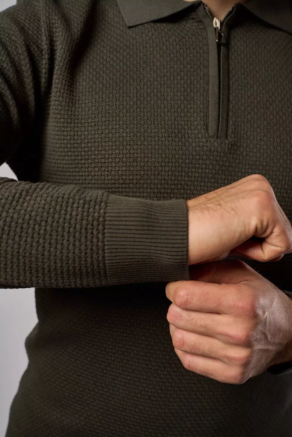 Джемпер-поло мужской