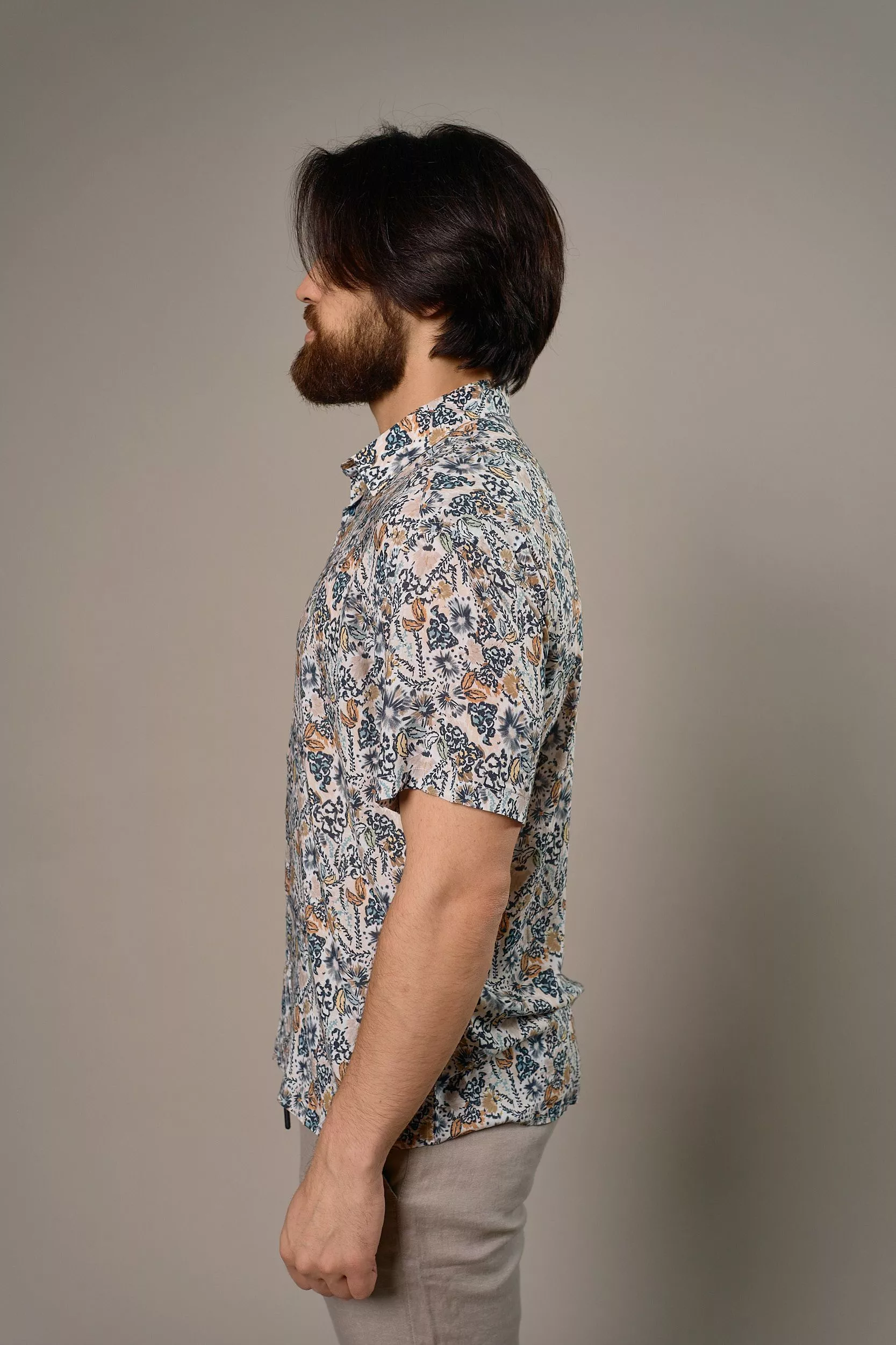 Рубашка мужская короткий рукав