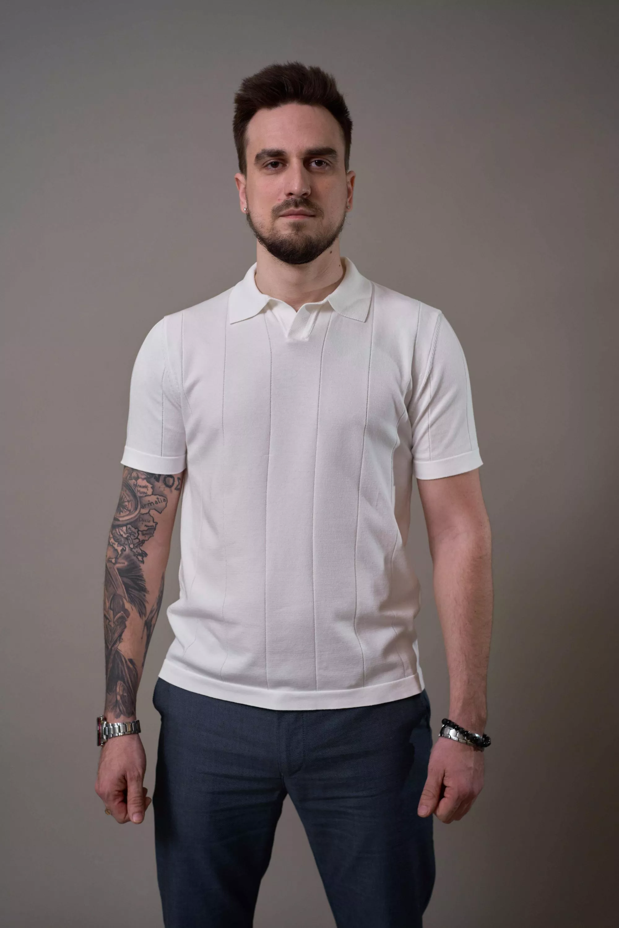 Джемпер мужской с коротким рукавом