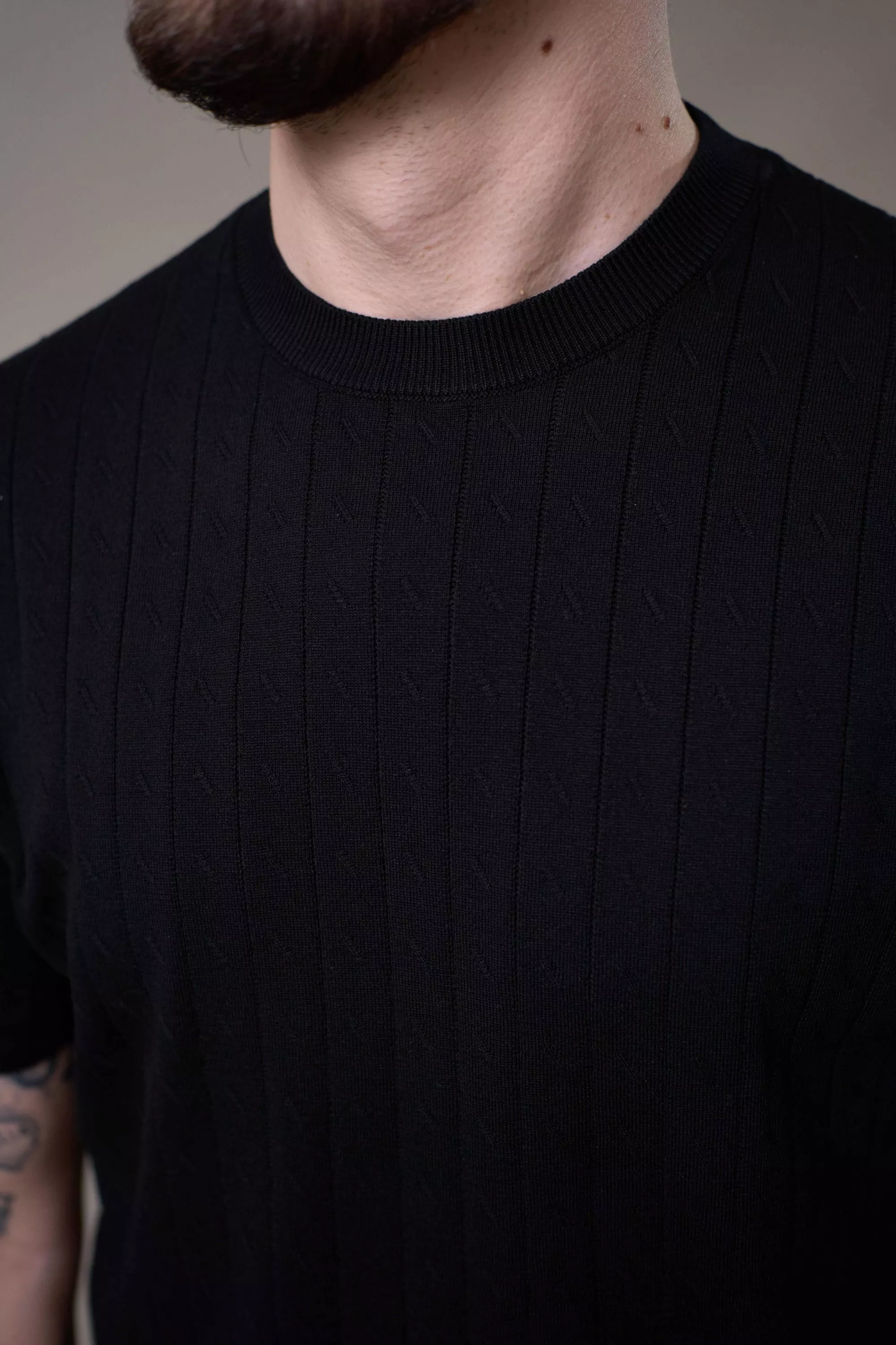 Джемпер мужской с коротким рукавом