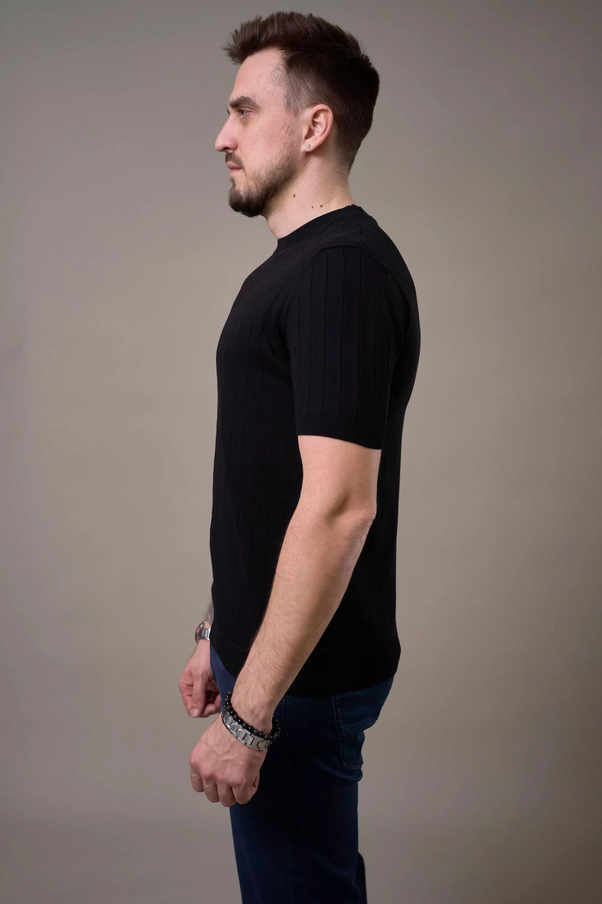 Джемпер мужской с коротким рукавом