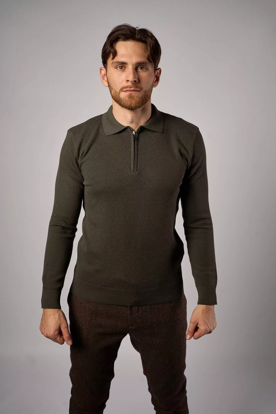 Джемпер-поло мужской