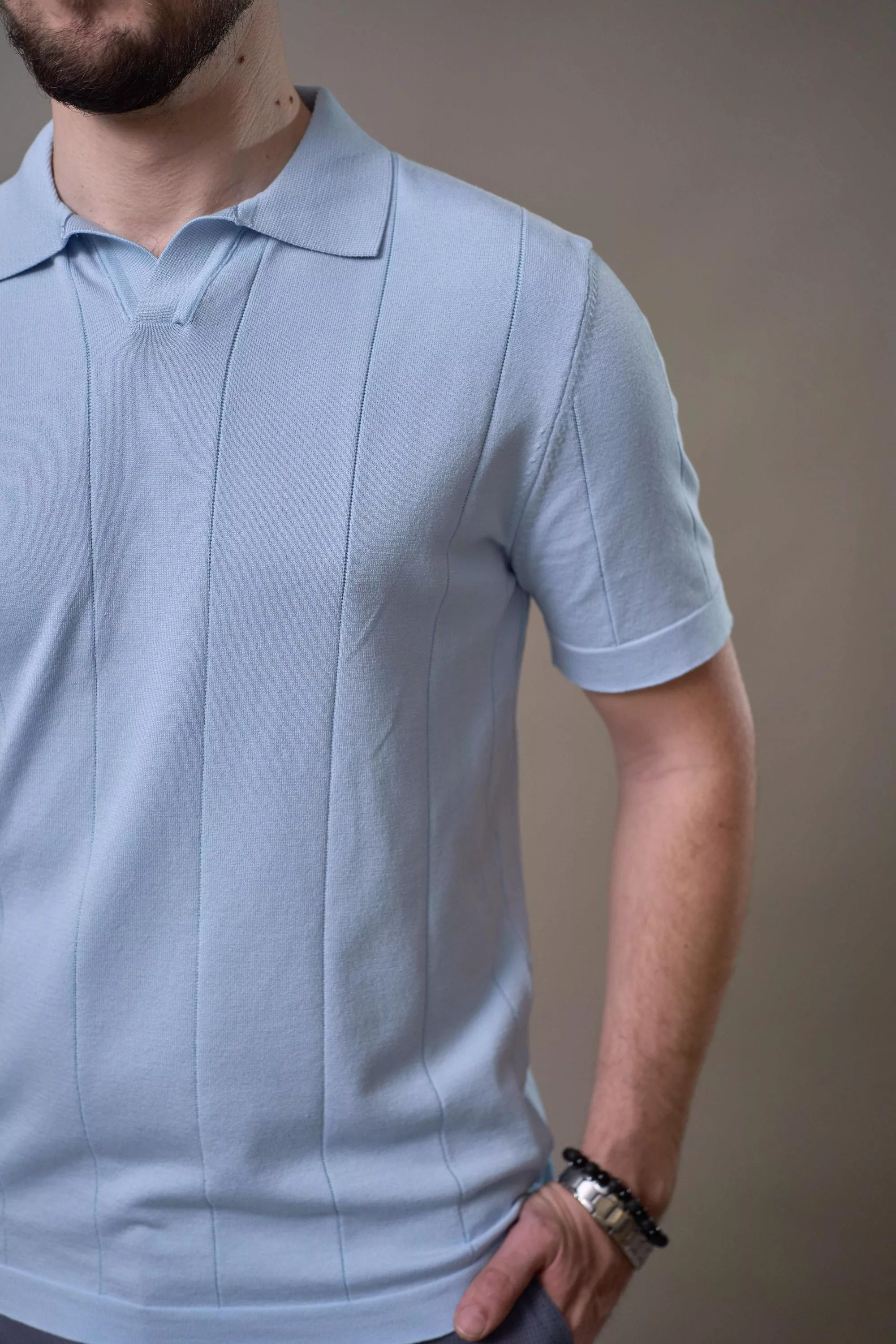 Джемпер мужской с коротким рукавом