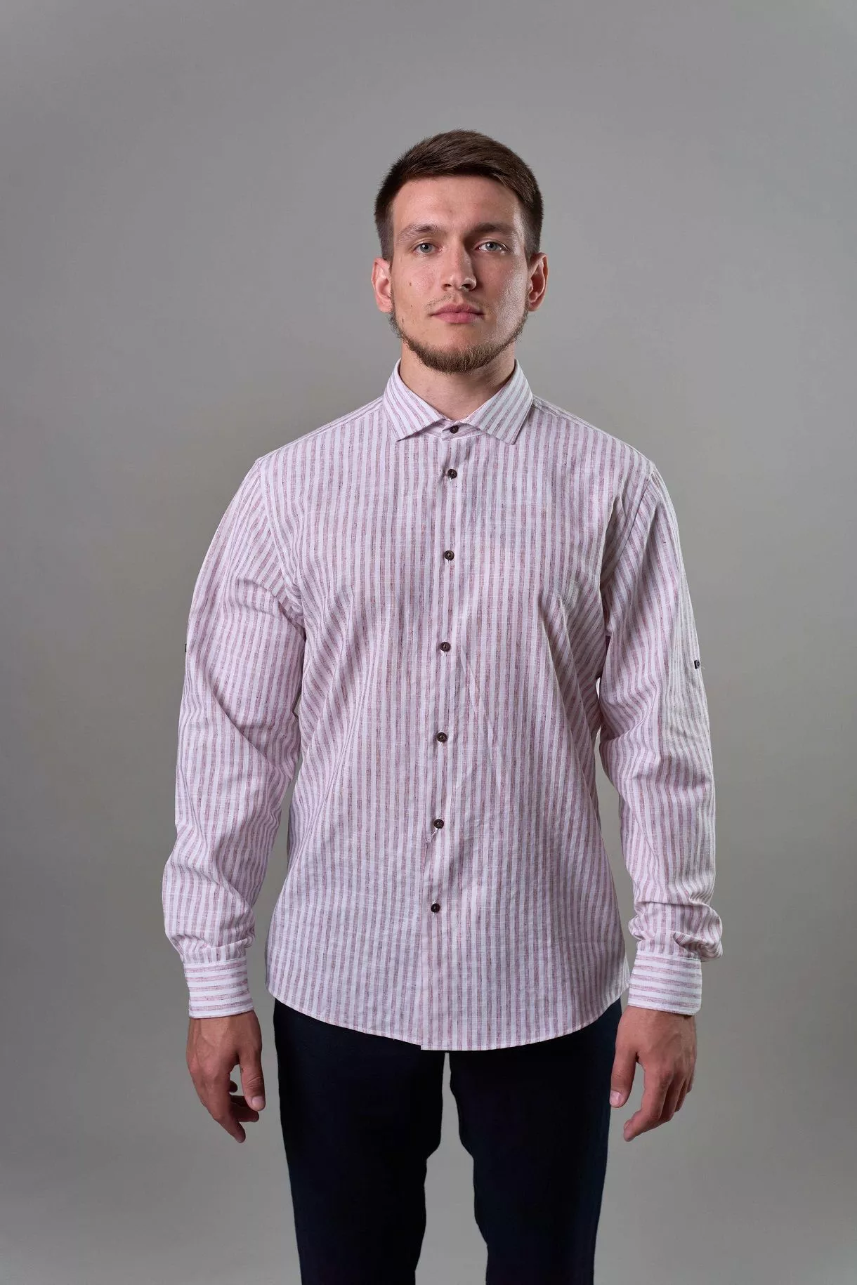 Сорочка мужская ZEER длинный рукав