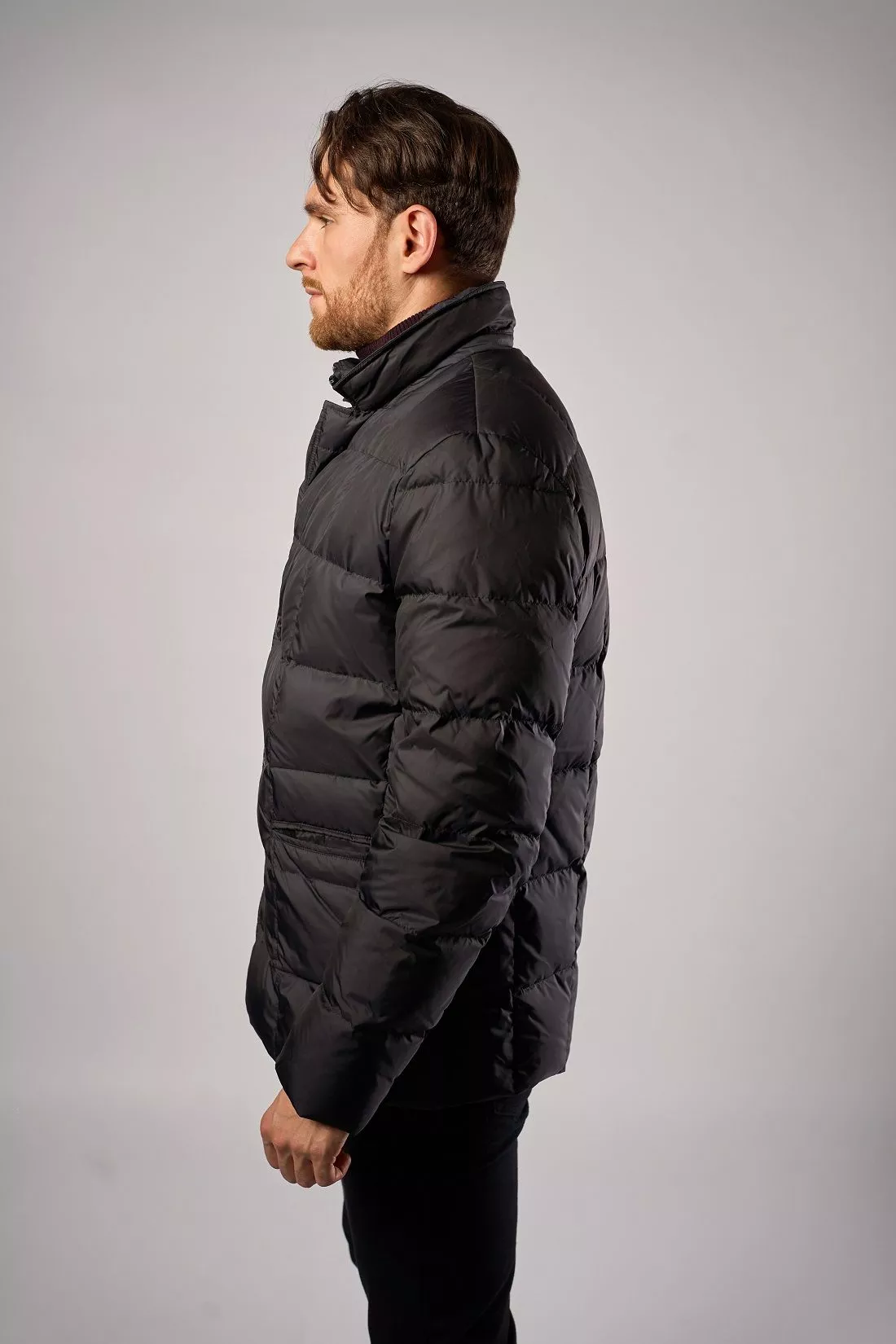 Куртка мужская на натуральном пуху