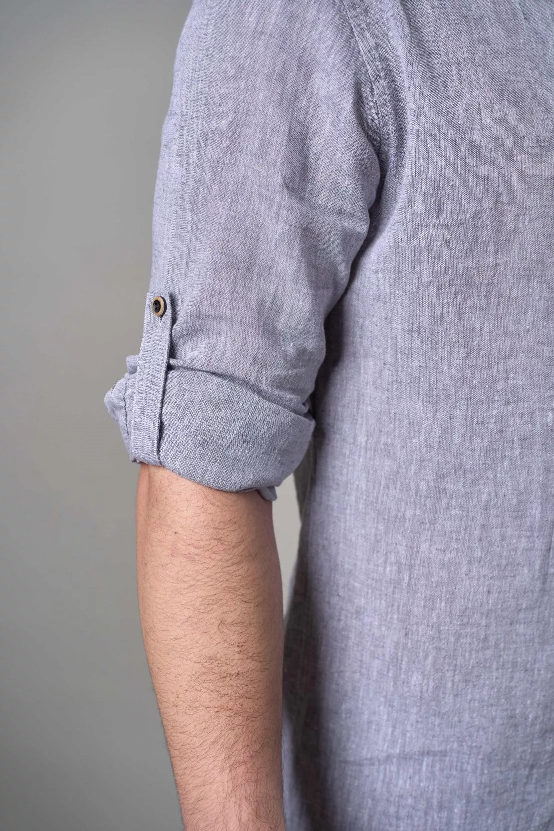 Рубашка мужская с длинным рукавом