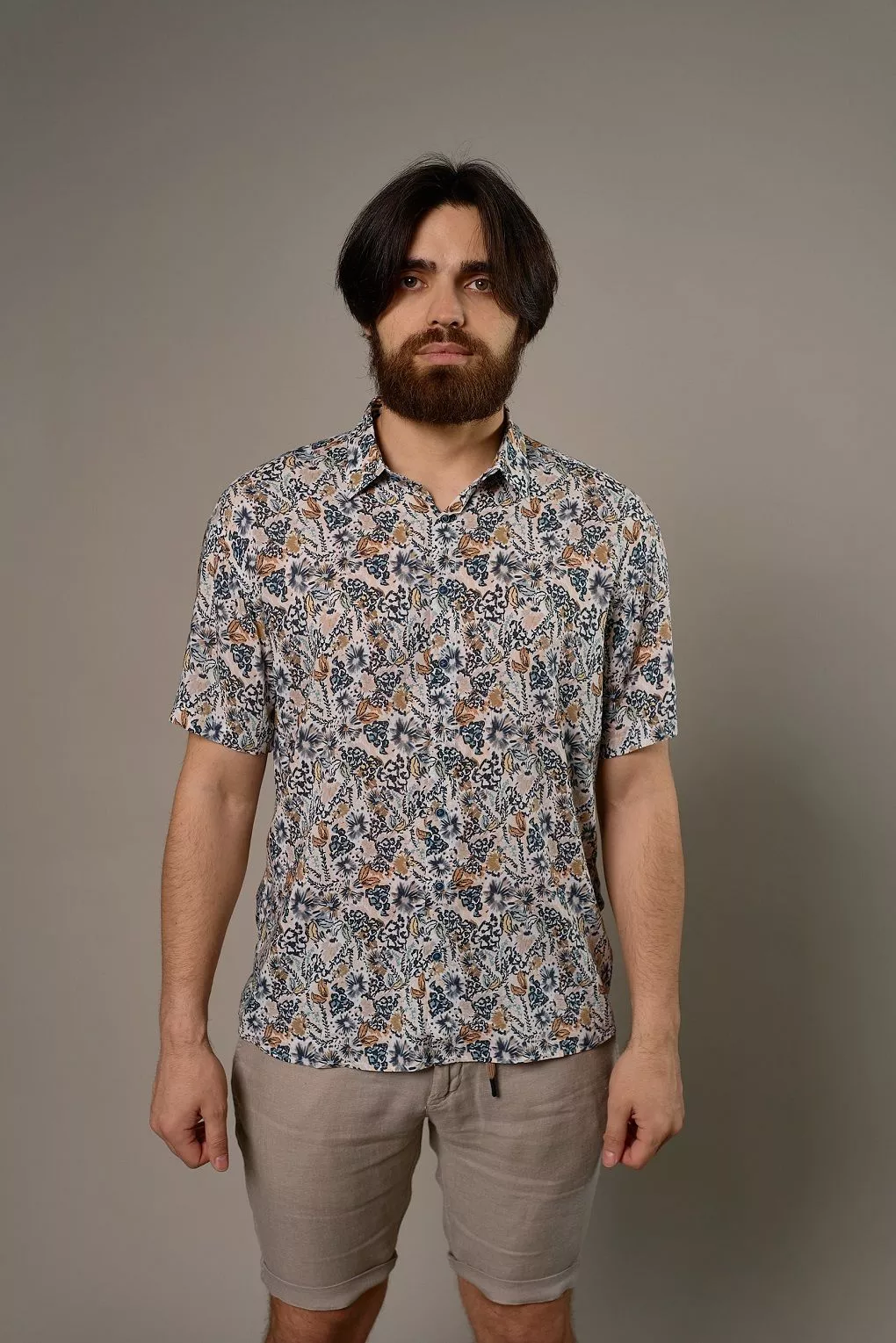 Рубашка мужская короткий рукав