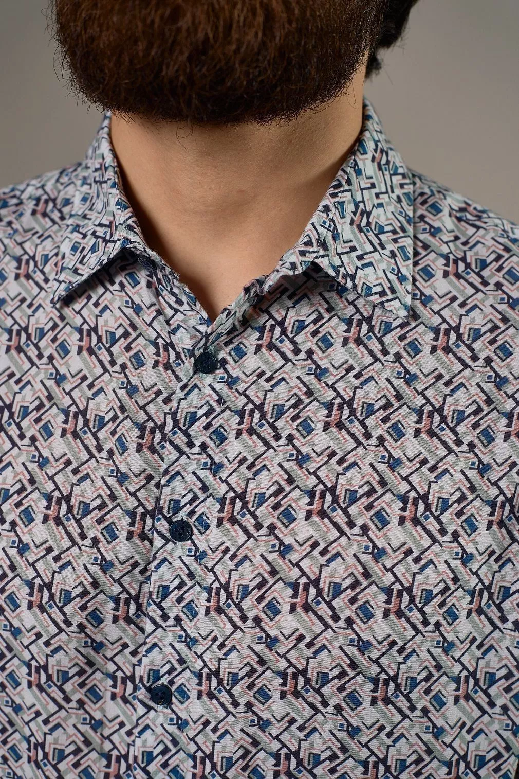 Рубашка мужская короткий рукав