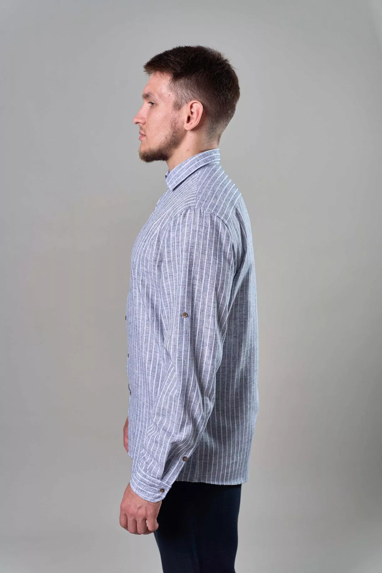 Сорочка мужская ZEER длинный рукав