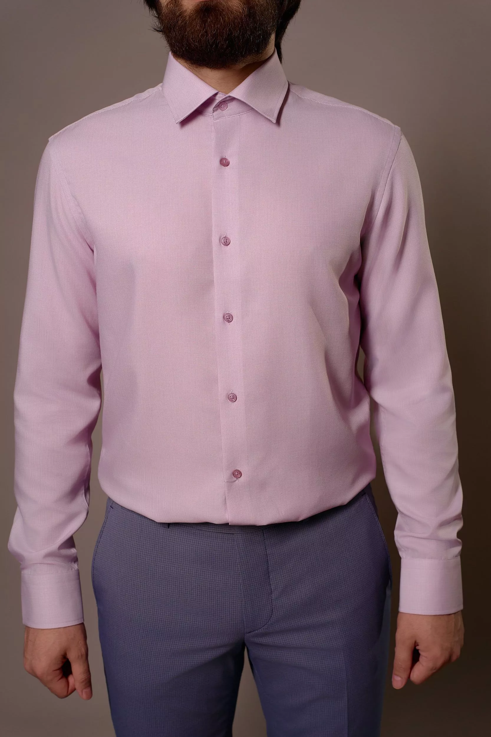 Сорочка мужская дл.рук. GROSTYLE TRENDY