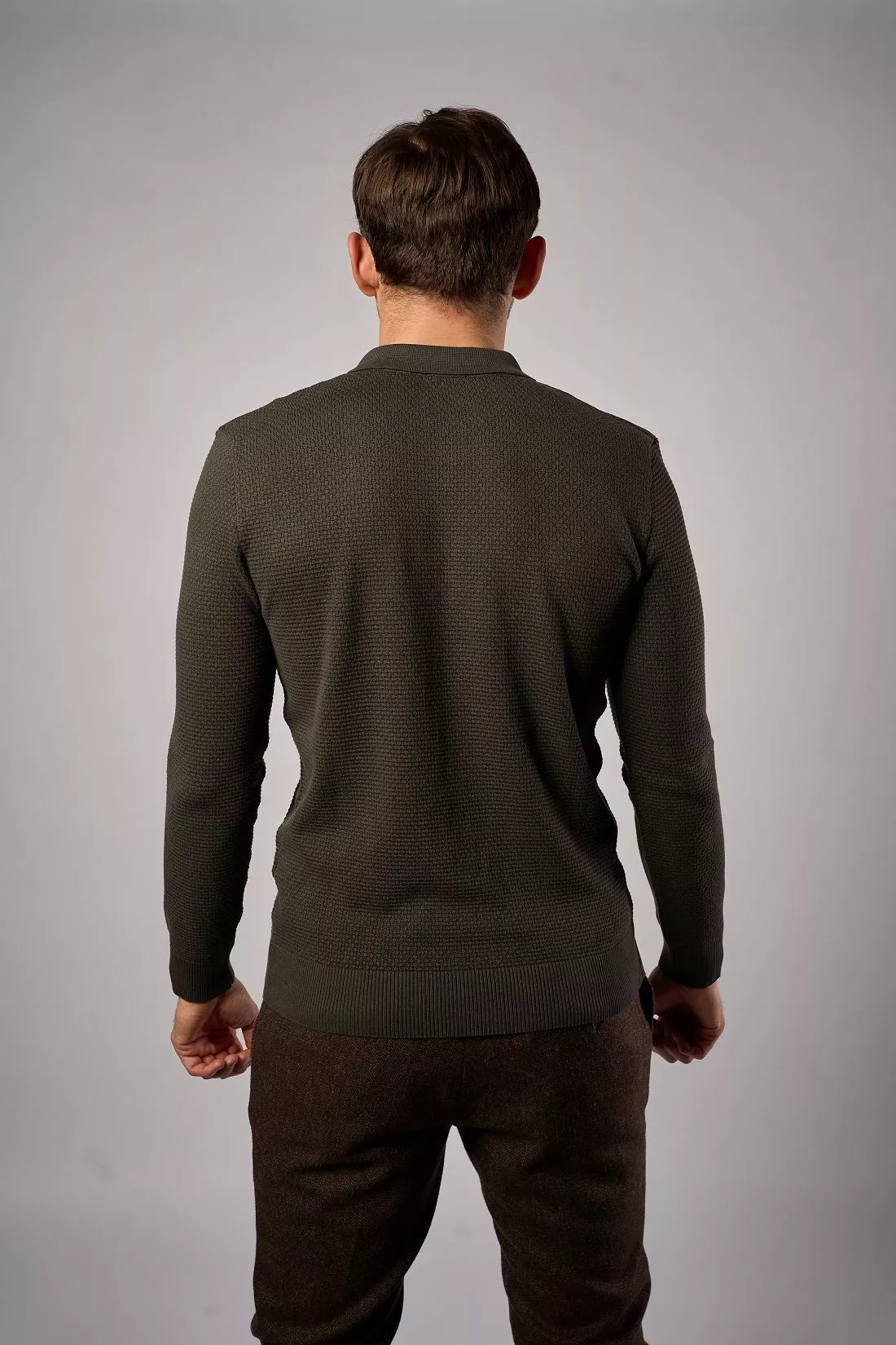 Джемпер-поло мужской