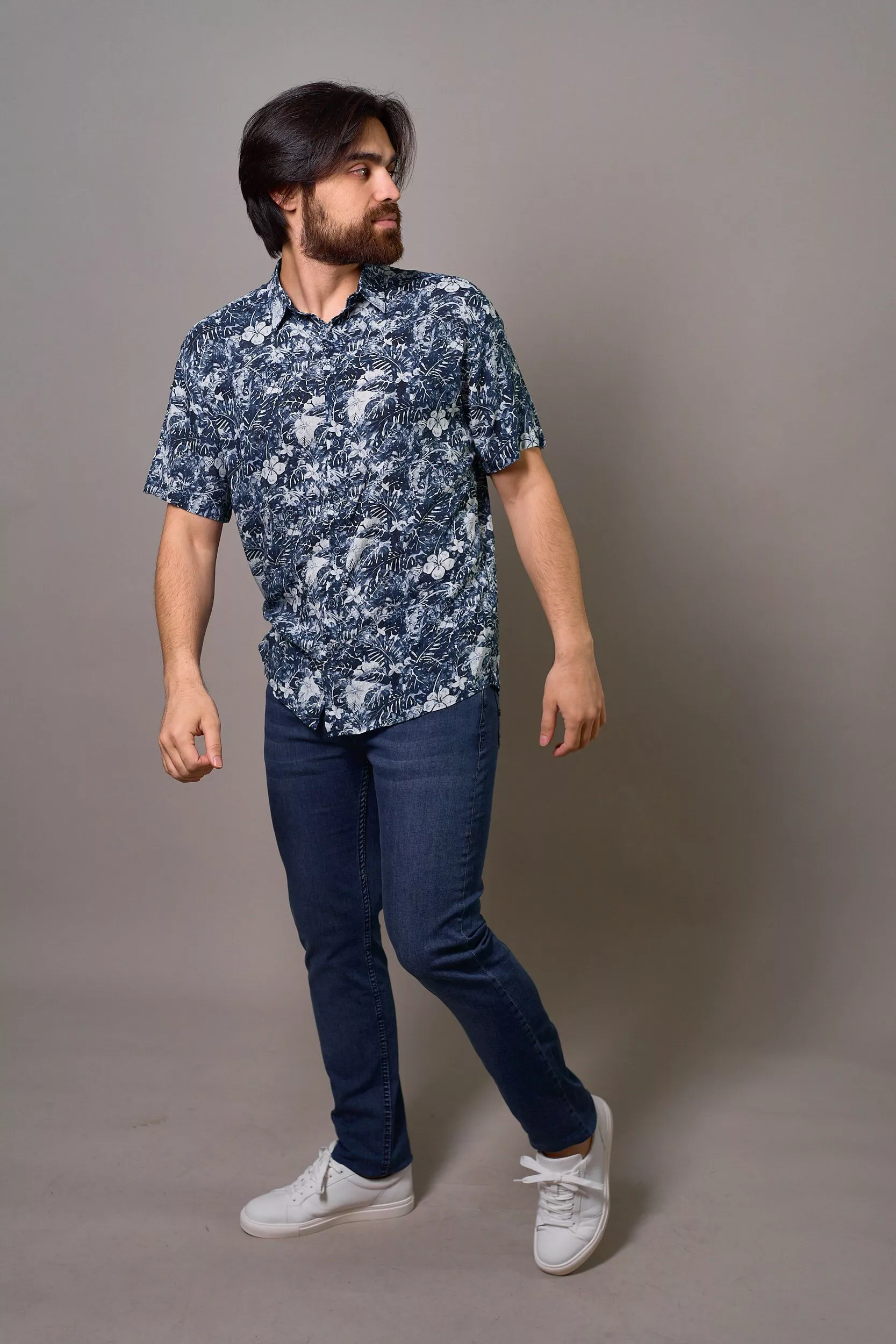 Рубашка мужская короткий рукав