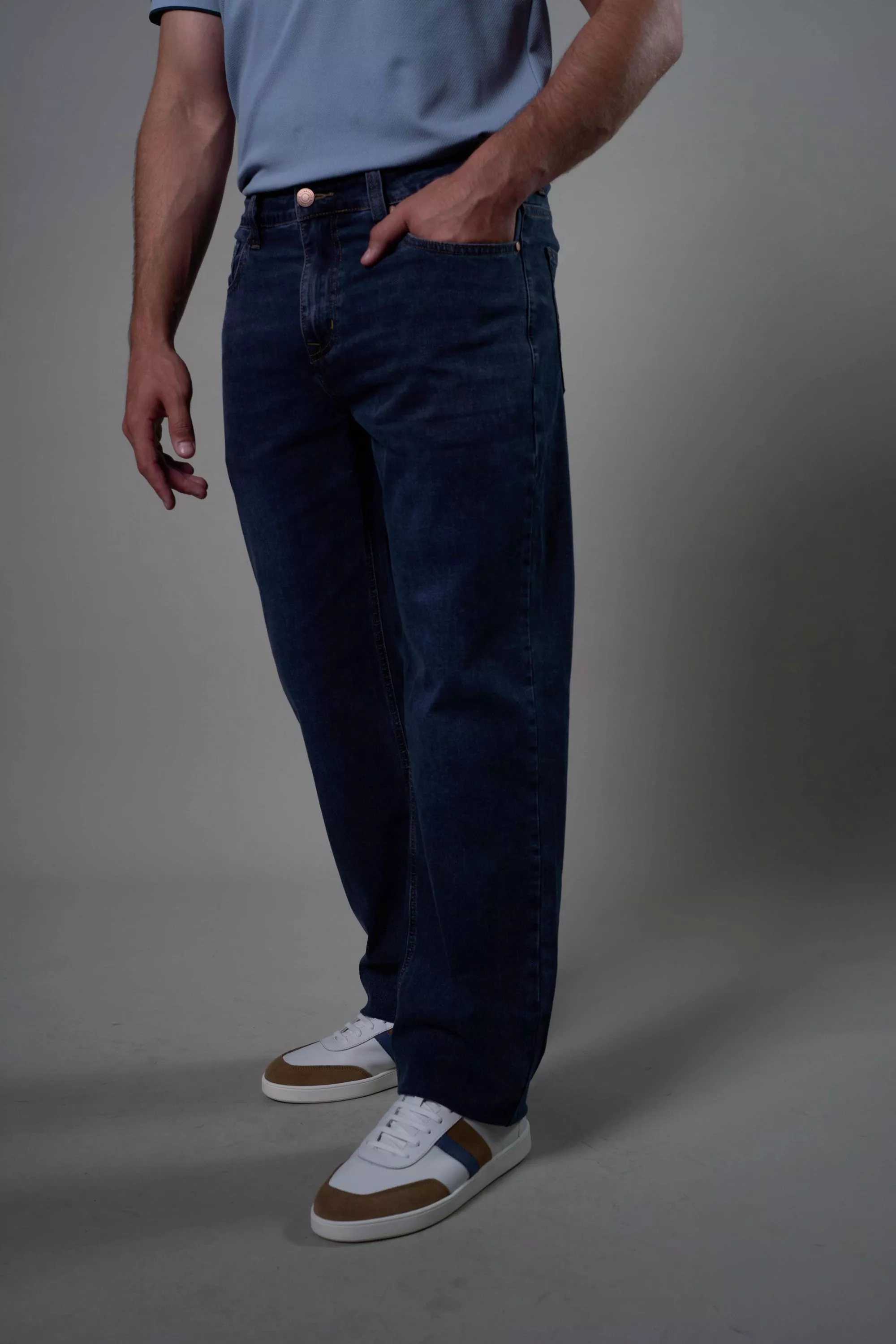 Джинсы мужские Широкие