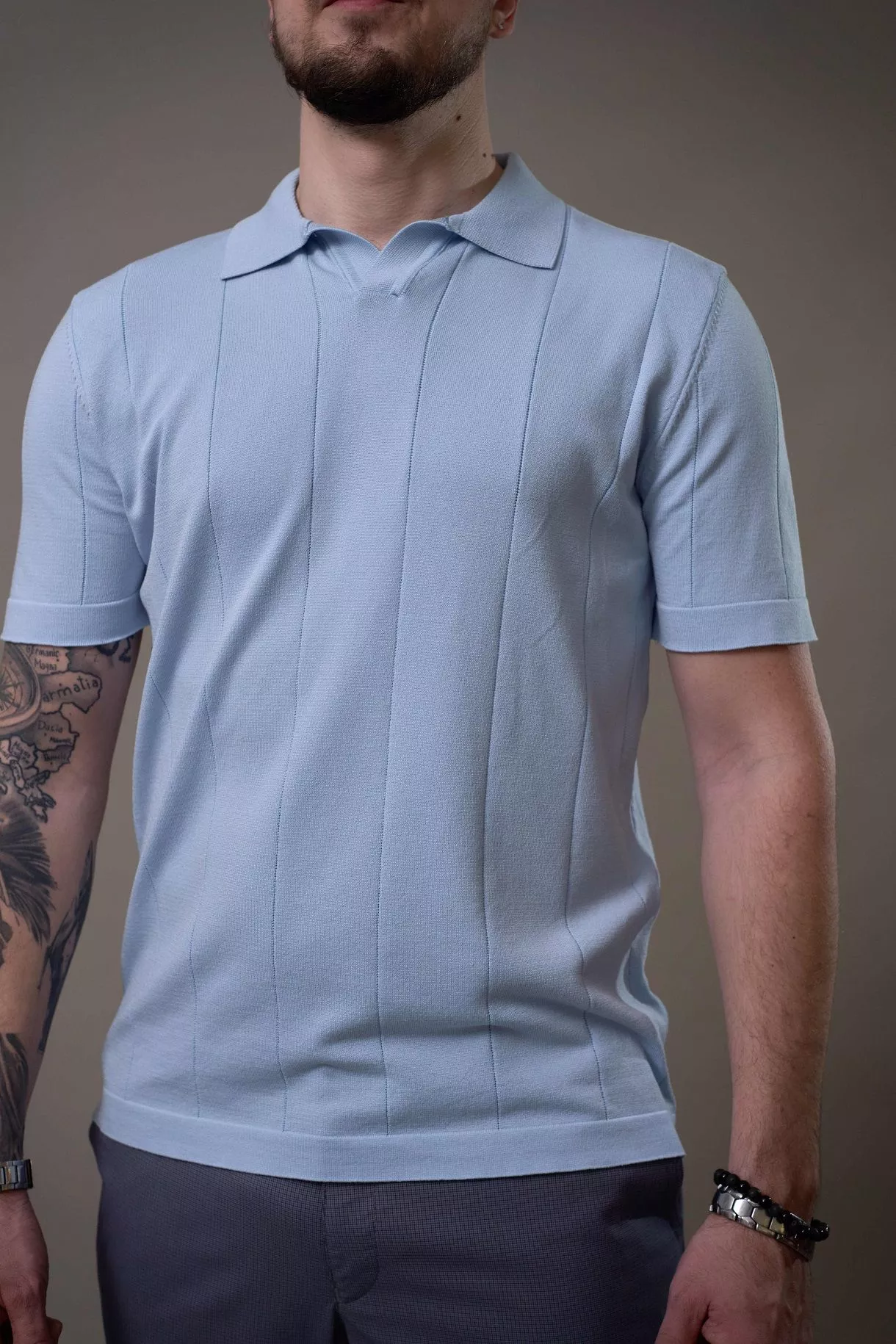 Джемпер мужской с коротким рукавом