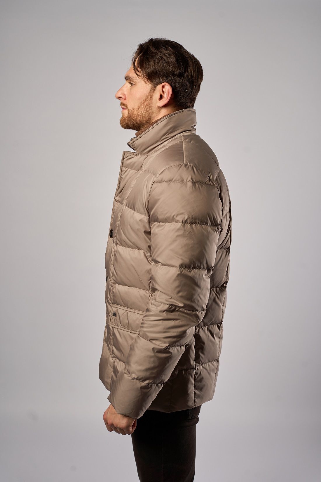 Куртка мужская на натуральном пуху