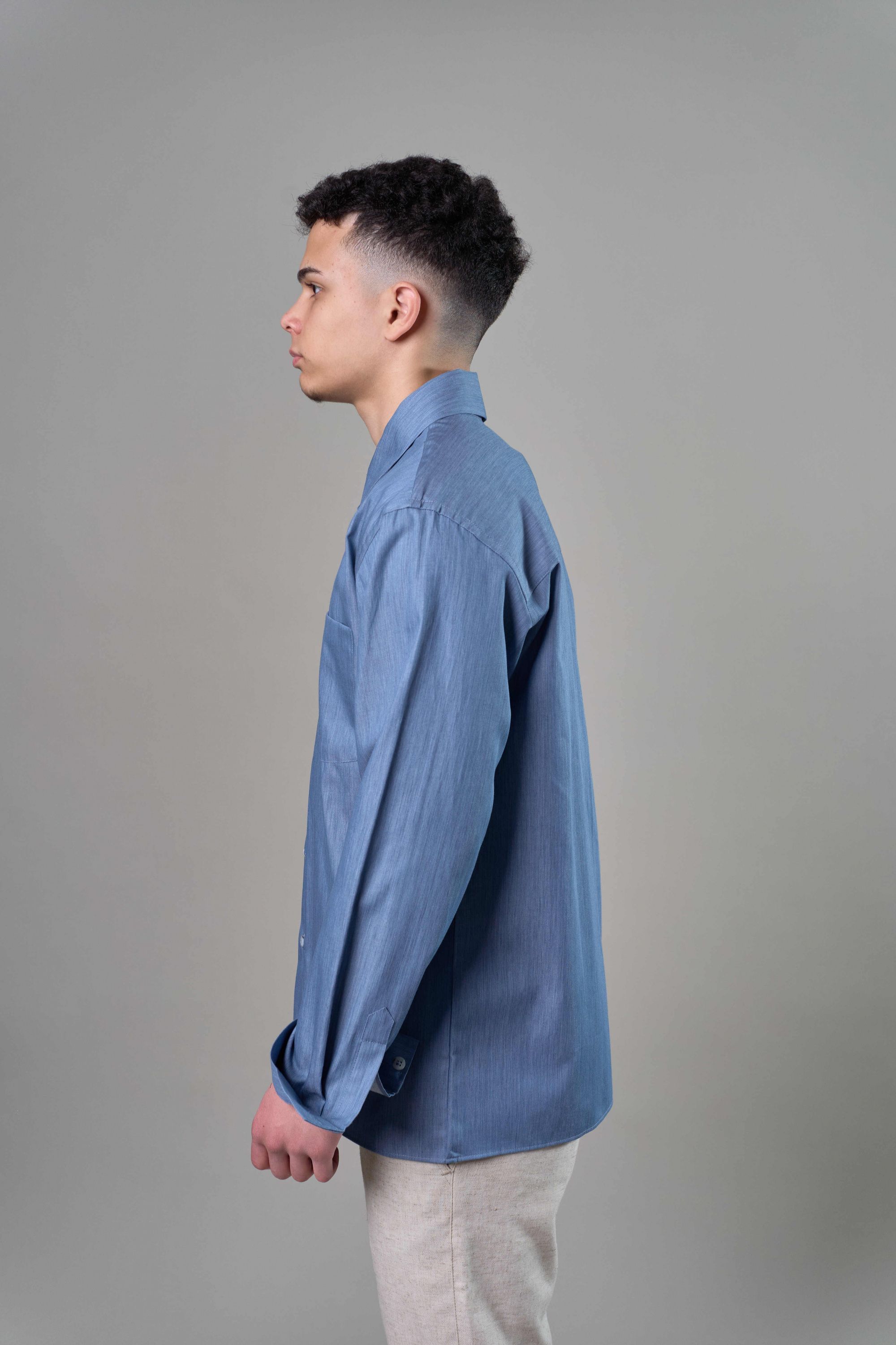 Сорочка мужская ZEER длинный рукав