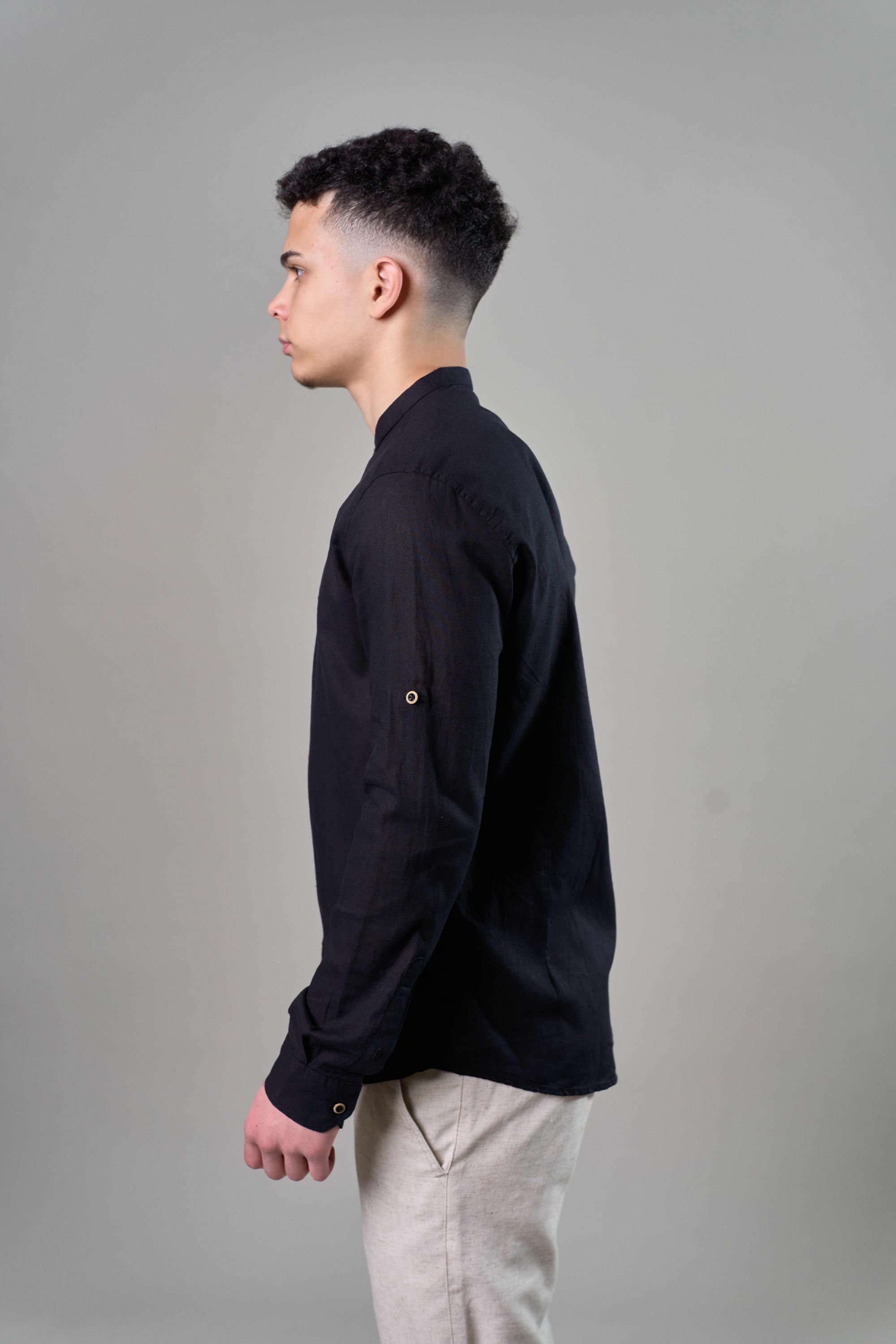 Рубашка мужская с длинным рукавом