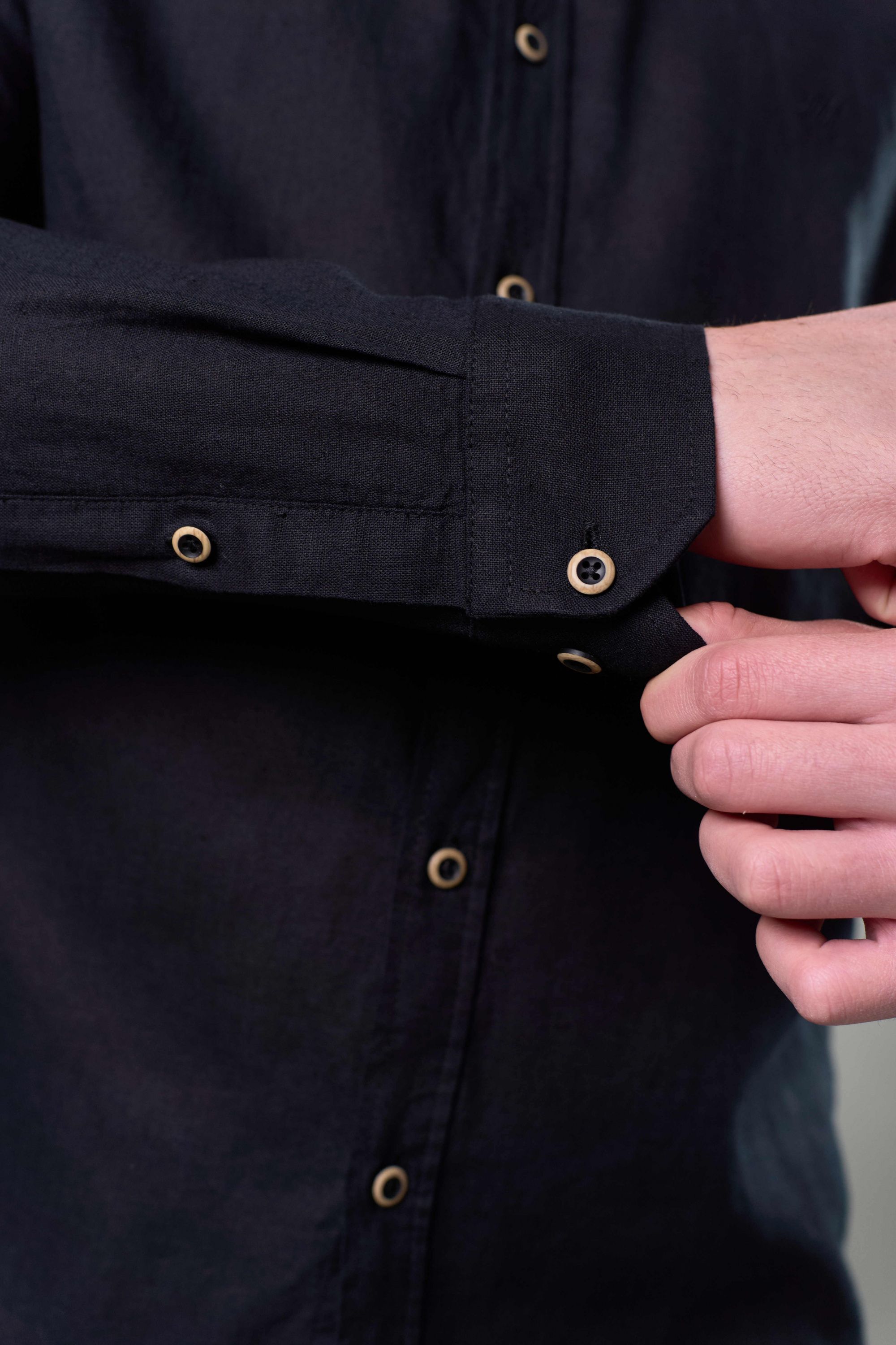 Рубашка мужская с длинным рукавом