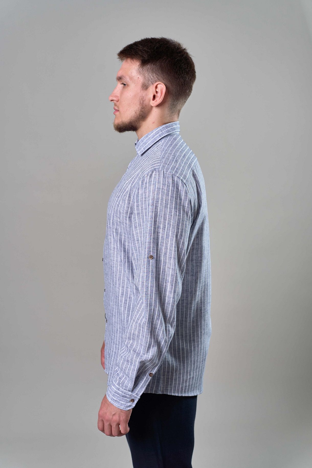 Сорочка мужская ZEER длинный рукав