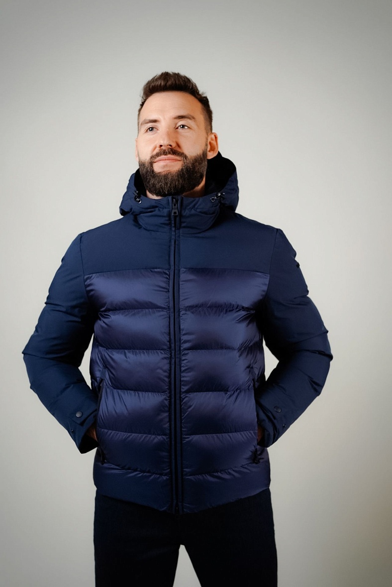 Куртка мужская синий Geox M3628J/TC175/F1733