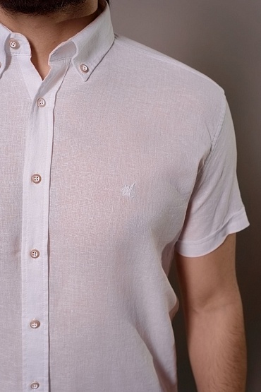 Рубашка мужская с коротким рукавом