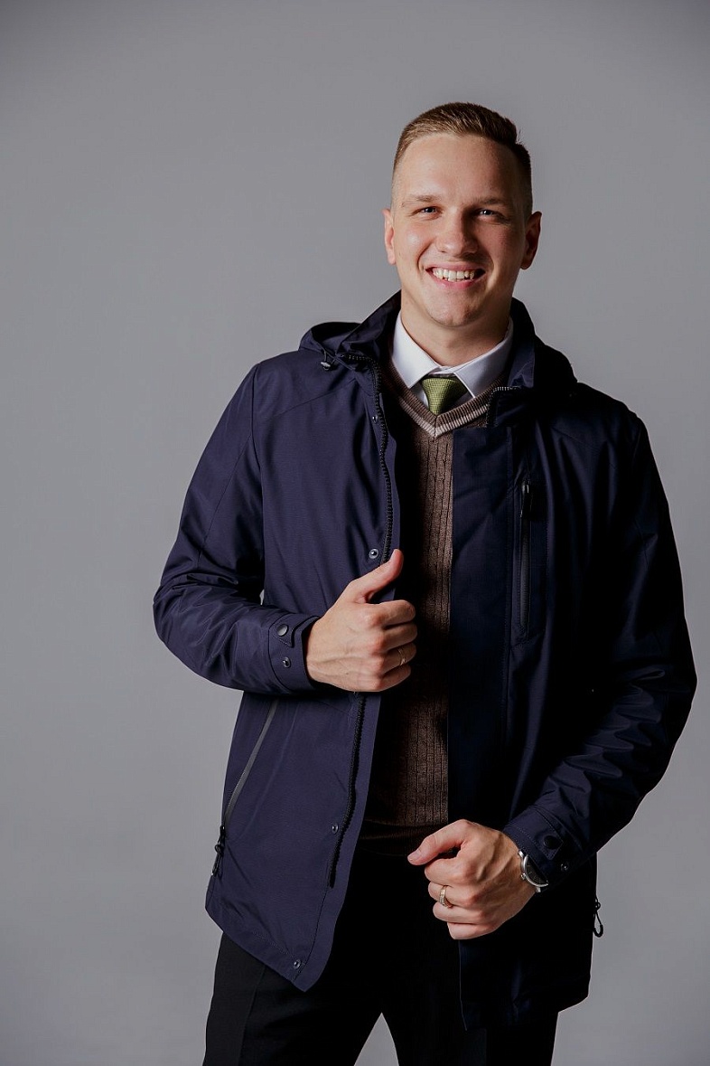 Куртка мужская синий YIERMAN 21S8702 синий