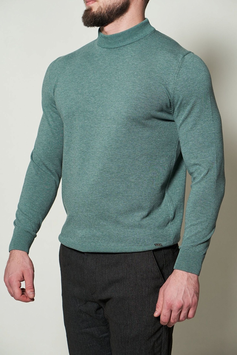 зимний трикотаж стойка Liwali цвет зеленый Liwali К23 -000092 мятн