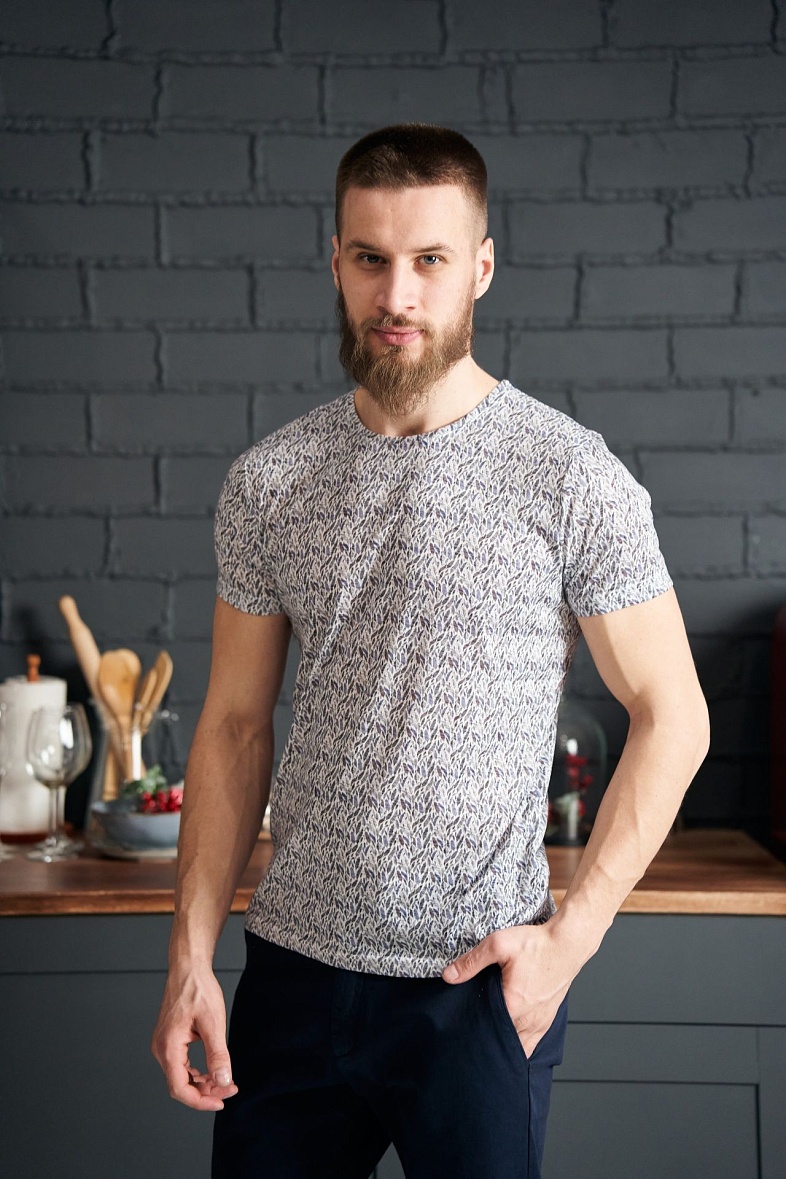 Футболка мужская цвет белый Luxor 821-1142.O331.Y000.L.W0011