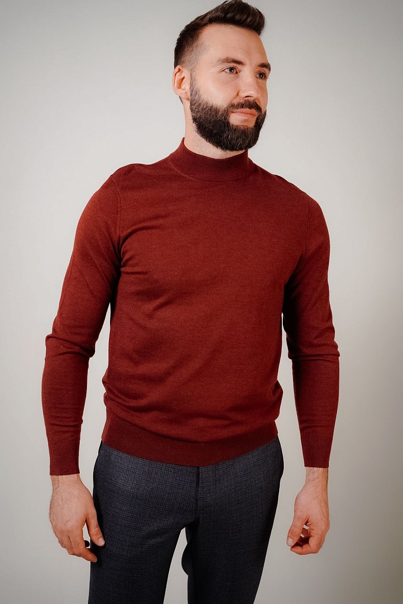 Джемпер мужской GROSTYLE knit цвет красный GROSTYLE 035141