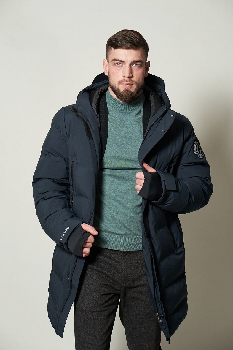 Куртка мужская синий SCANNDI FINLAND DM2227 (Темно-синий)