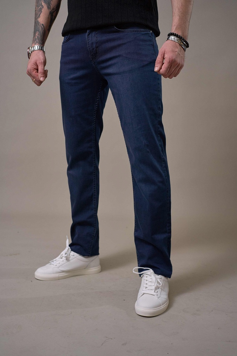 Джинсы мужские синий SMART MEN 33001.1101 син