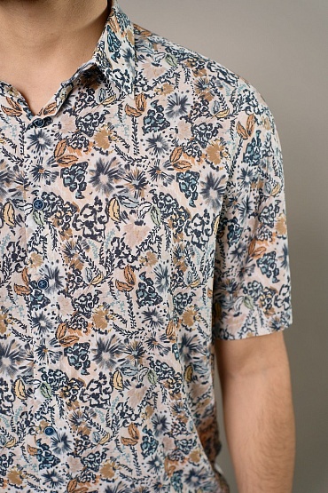 Рубашка мужская короткий рукав