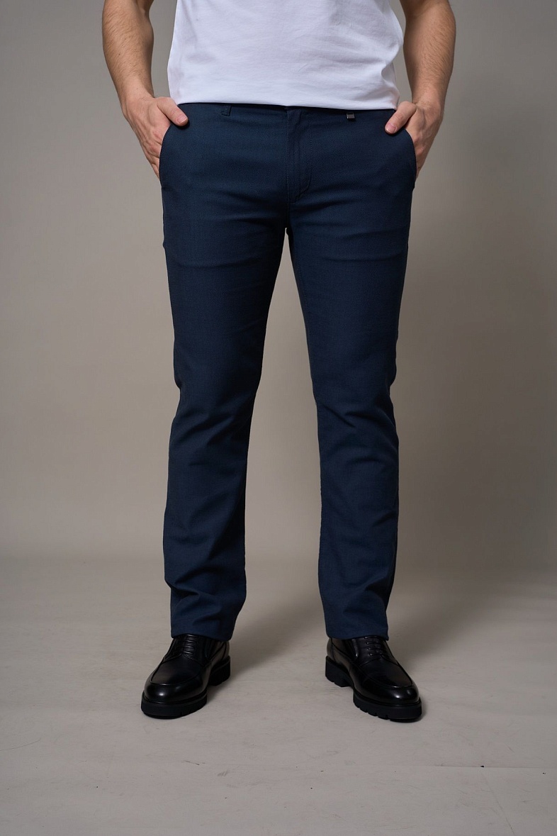 Брюки мужские чиносы, (повседневные брюки) синий Luxor 805-2176.G929.Y002.L.B0291