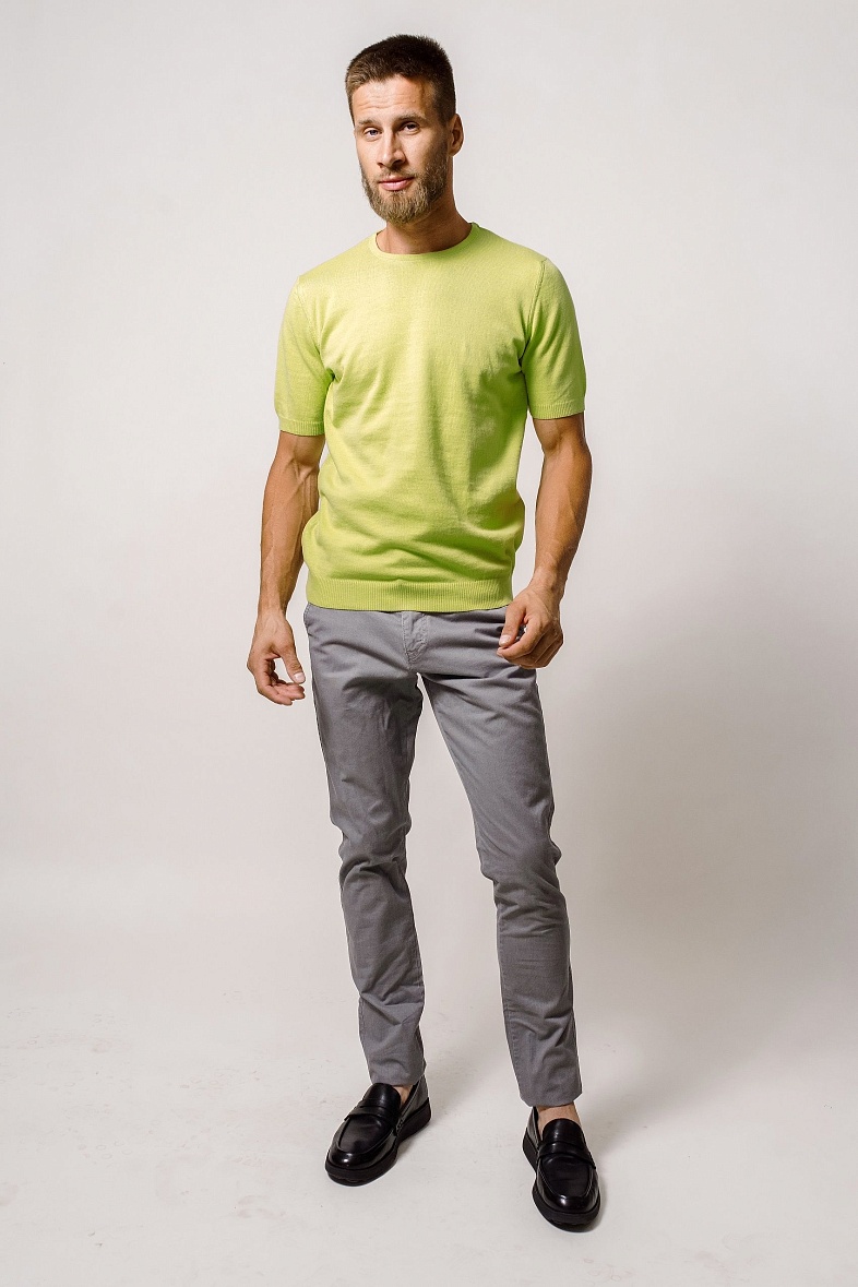 Футболка мужская цвет зелёный no brand 820 Limon