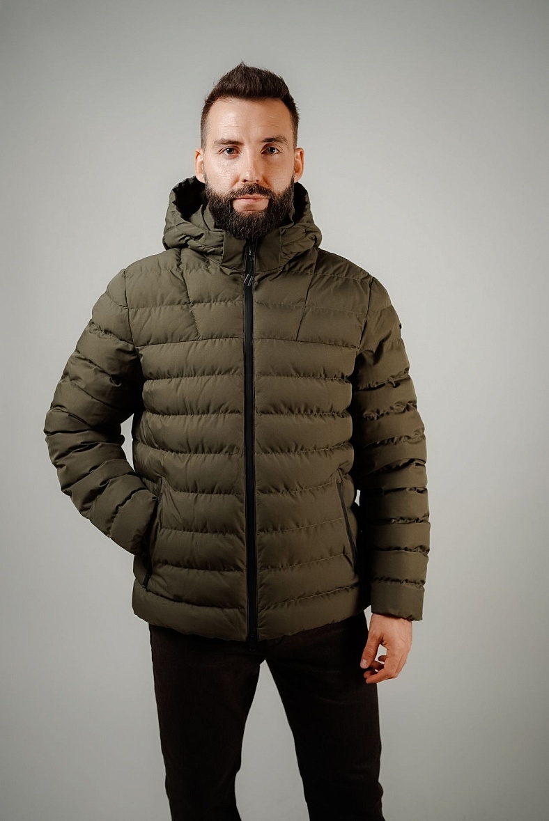 Куртка мужская зеленый Geox M3628S/T2887/F3415