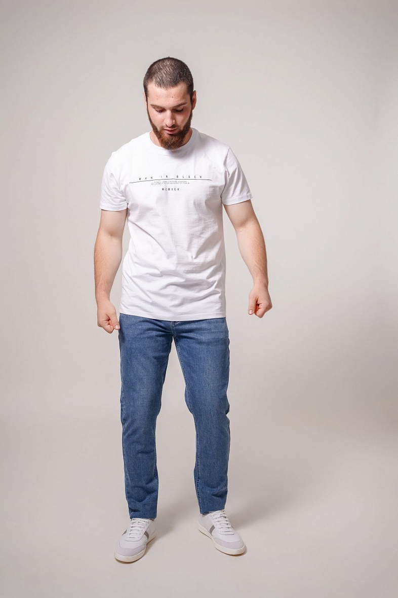 Трикотаж Футболка цвет белый LEXMER NT-FPT-3101