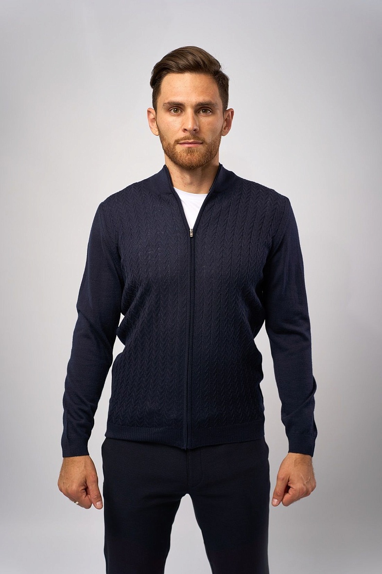 Свитер мужской цвет синий Pisero 8008 синий