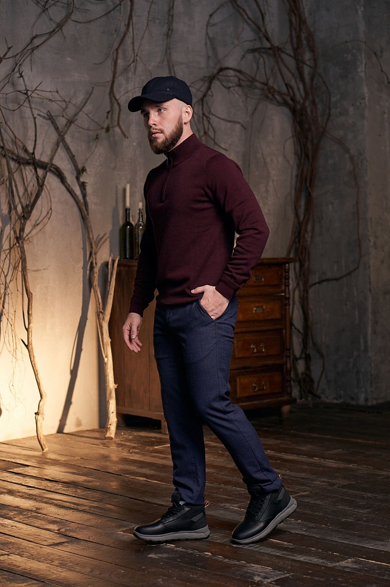 Джемпер мужской GROSTYLE цвет коричневый GROSTYLE 034905