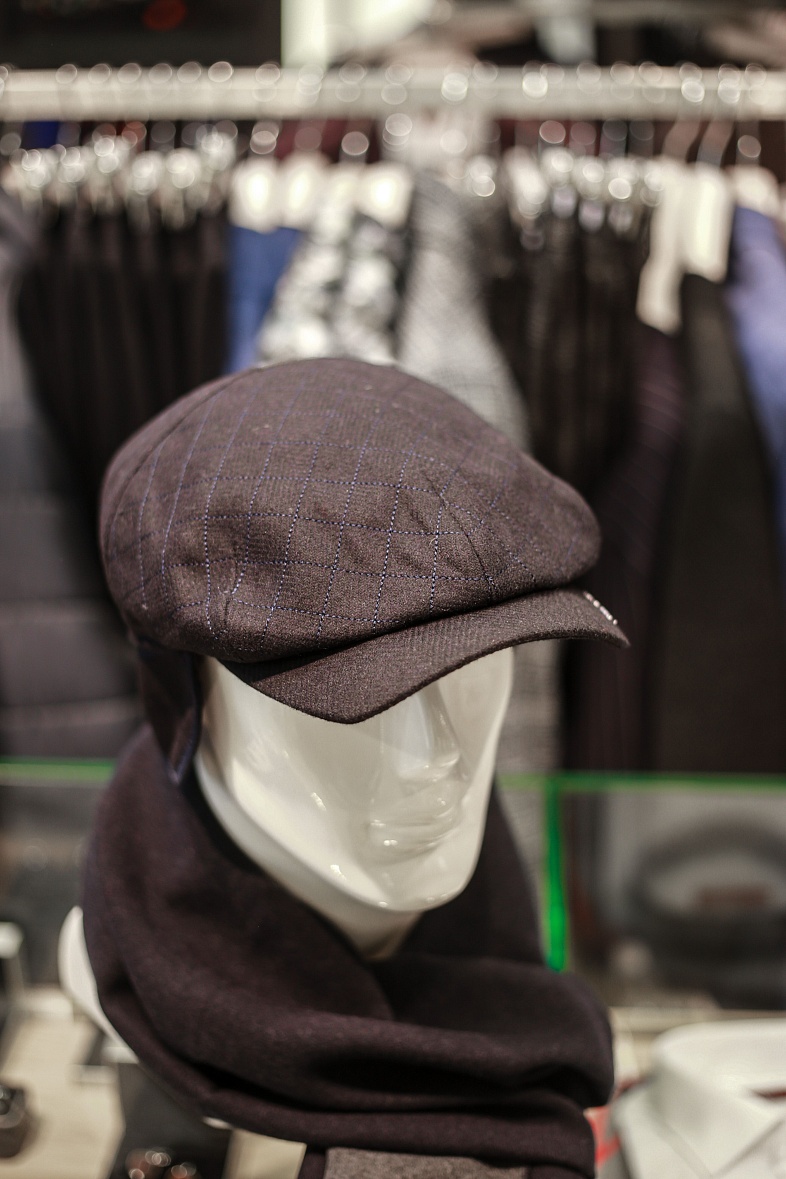 Кепка мужская Bersar Bersar OTTO-MEZZO-063-33-000 Темно-синий